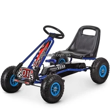 Детский педальный Карт M 0645-4 веломобиль, синий